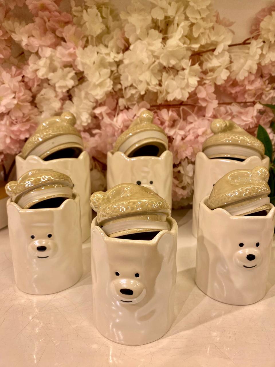 Teedy Bear Porcelain Spice Set