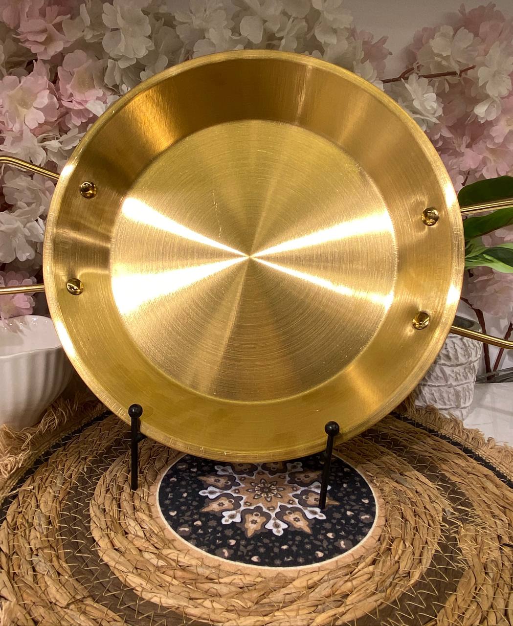 Gold Plated Stainless Steel Serving Set