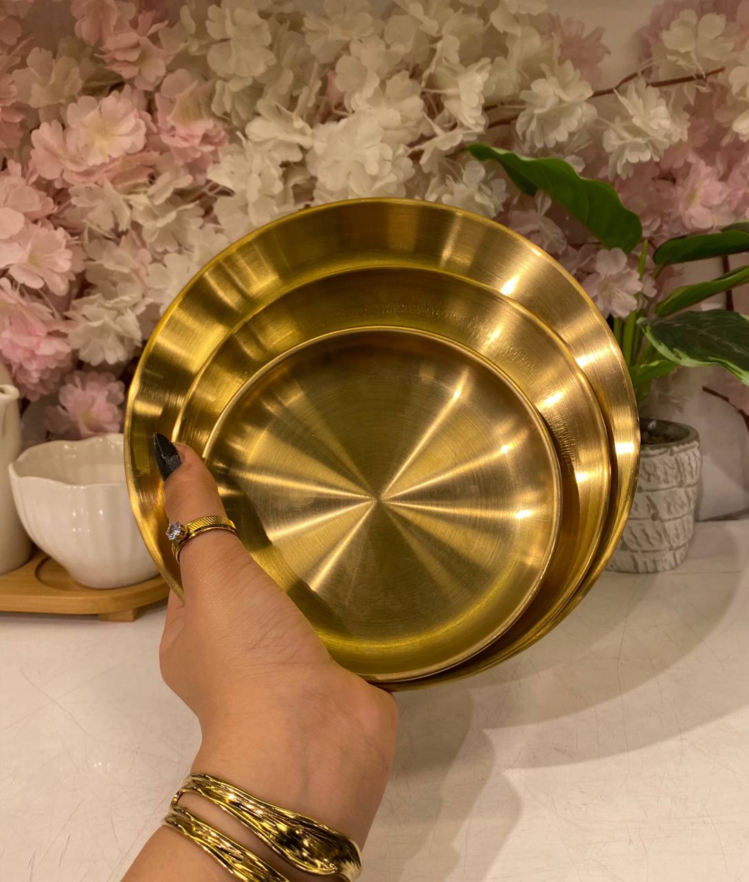 Gold-Plated Stainless Steel