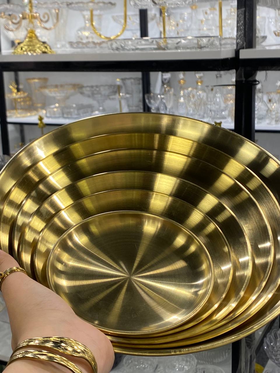 Gold-Plated Stainless Steel