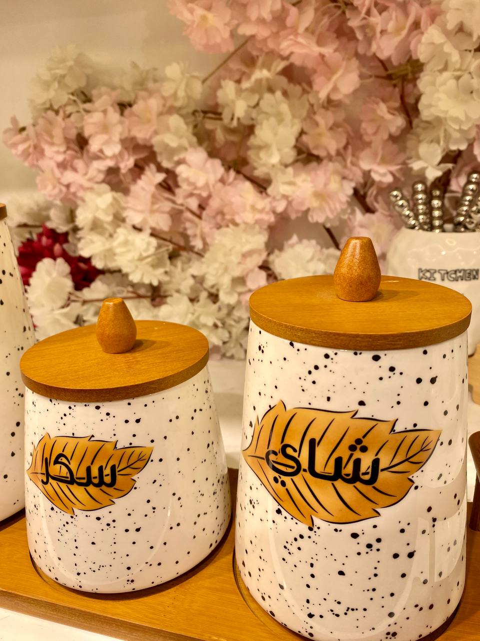 Tea, sugar, and coffee set High-quality porcelain