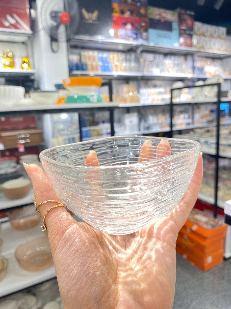 Engraved Crystal Bowl Set - 3 Pieces