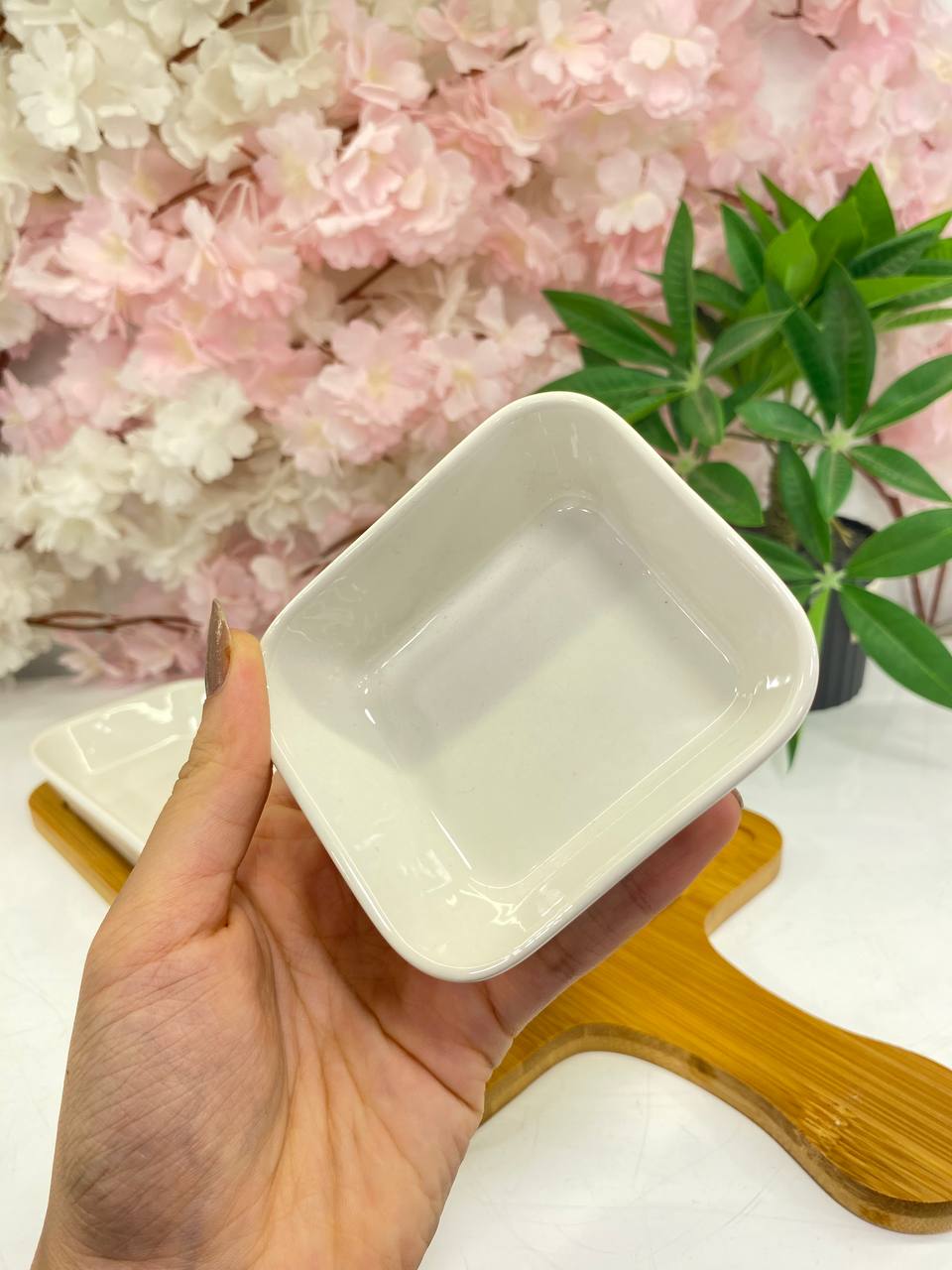 طقم أورديف من البورسلين للصلصات والوجبات الخفيفة