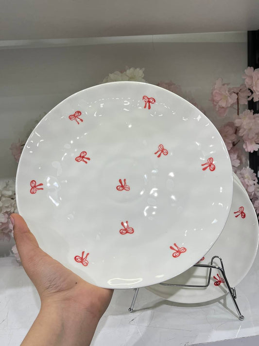 Sophisticated 7-Piece Porcelain Cake Set