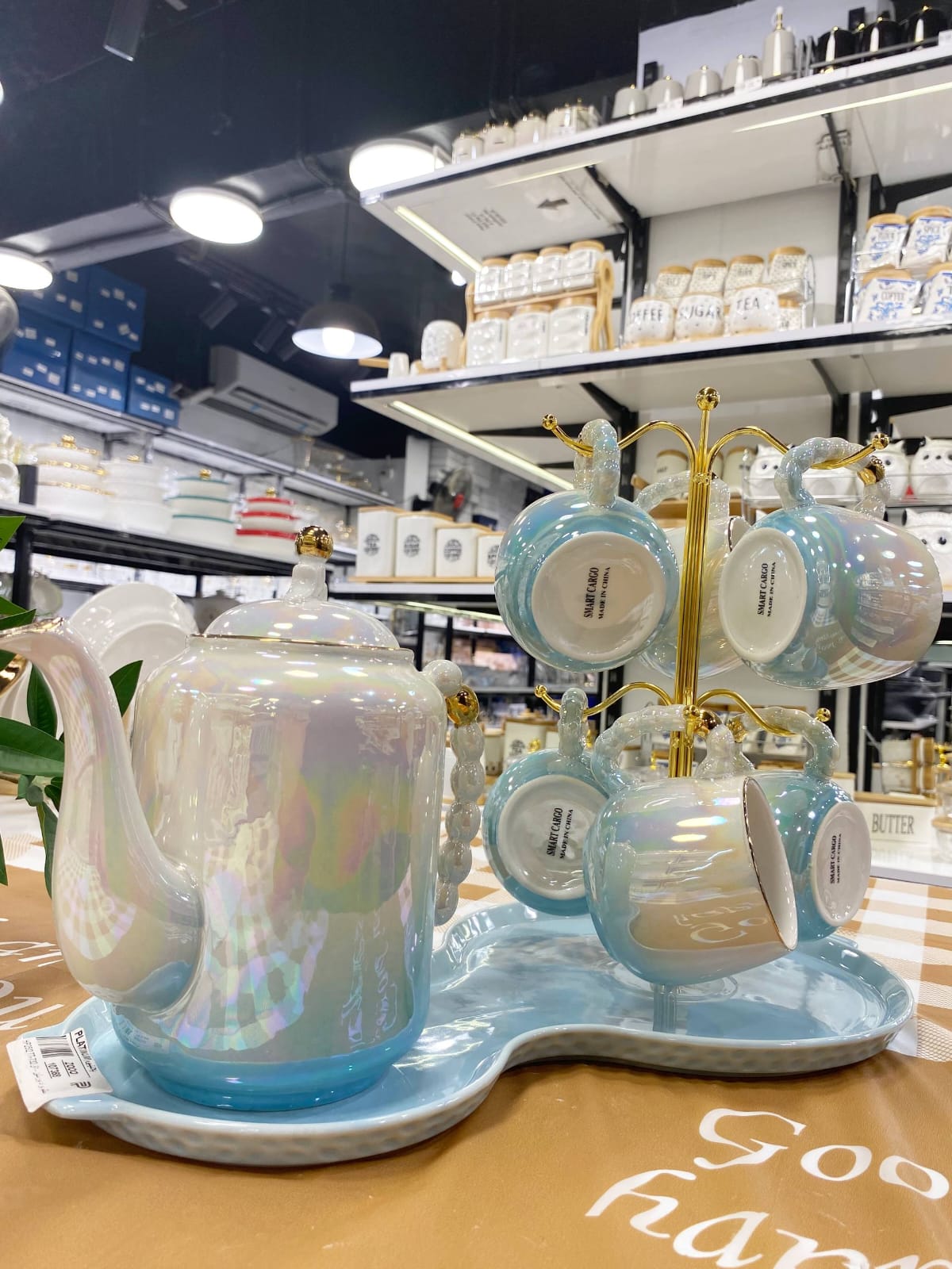 Luxury Porcelain Teapot Set +