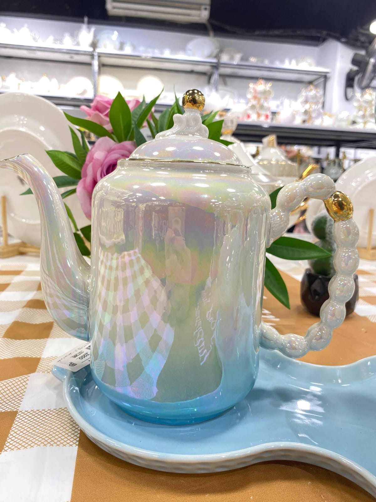 Luxury Porcelain Teapot Set +