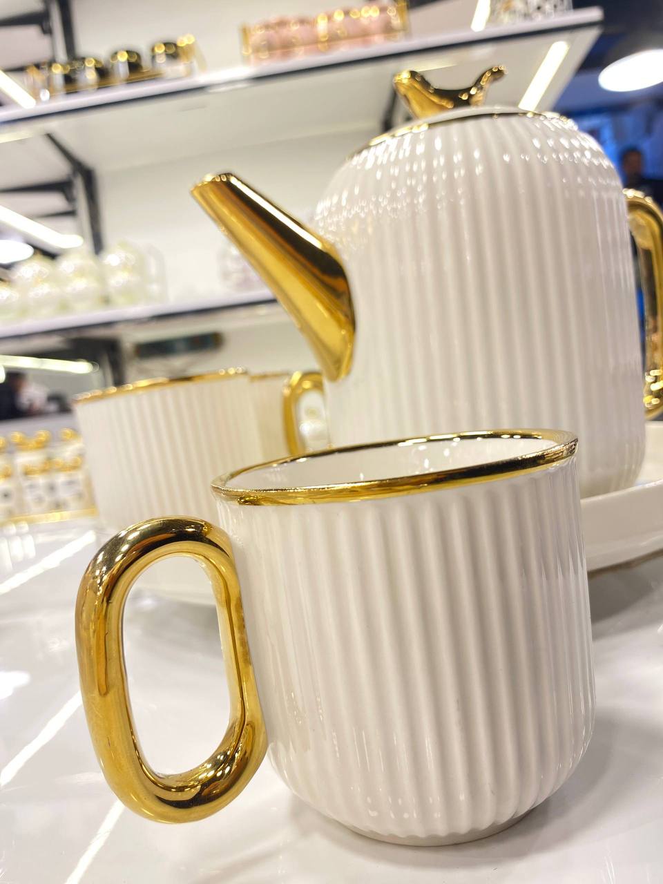 Royal Rotating Porcelain Serving Set