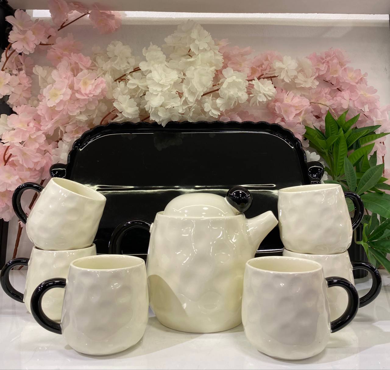 Luxury porcelain tea set