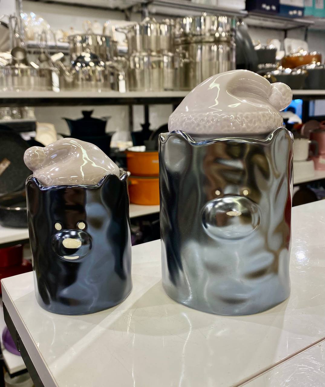 Teedy Bear Porcelain Spice Set